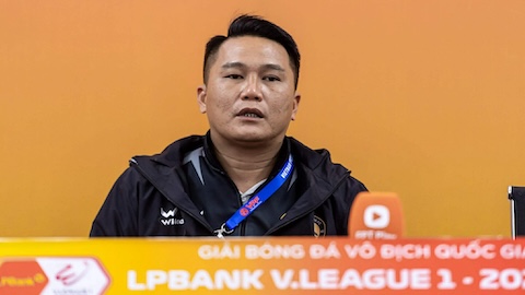  HLV Mai Xuân Hợp nói lời ‘gan ruột’ khi Thanh Hoá giành được 1 điểm trước Nam Định